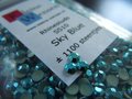 Sky Blue ss10 Rhinestuds